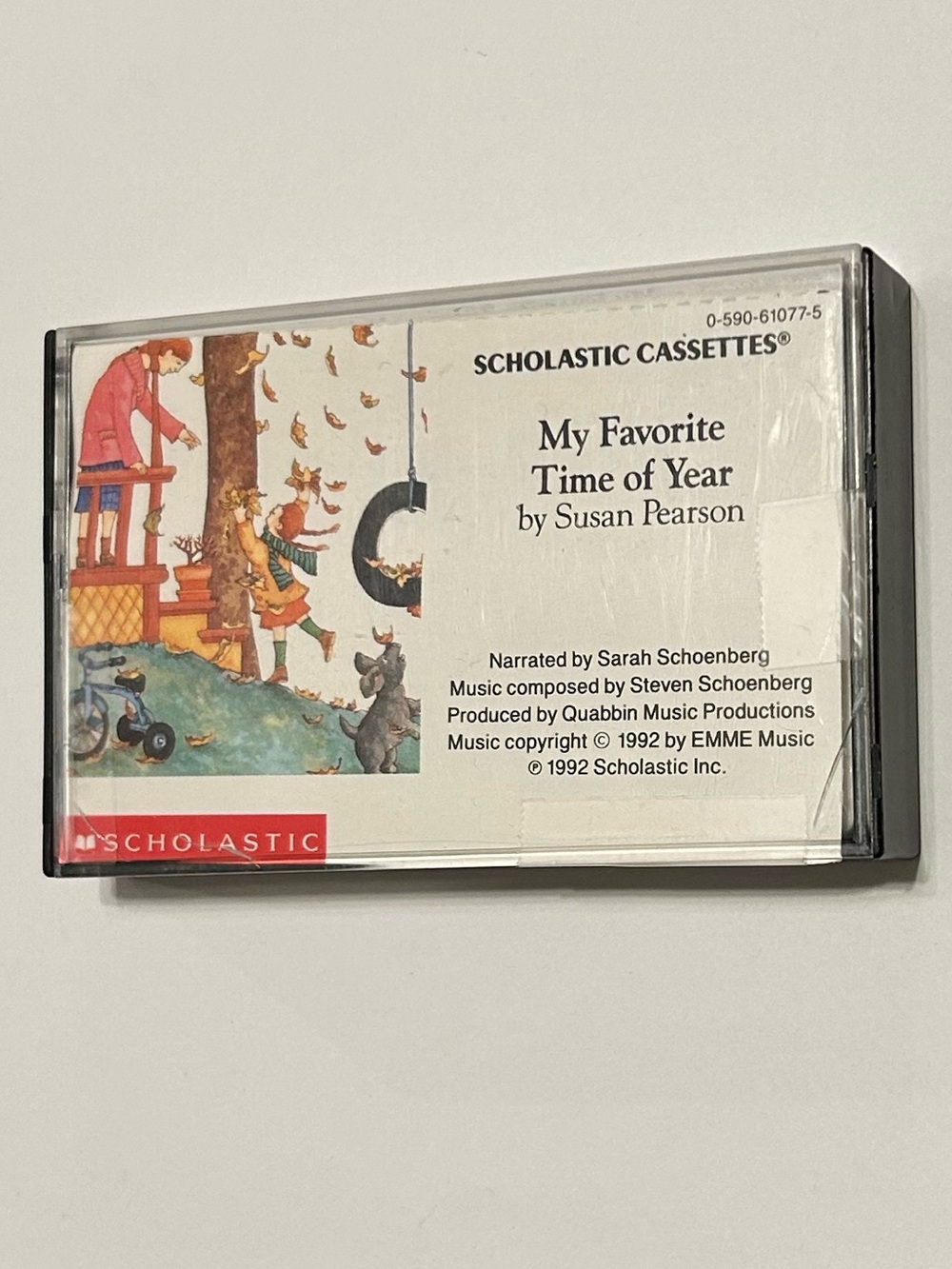 Scholastic Cassettes My Favorite Time of Year